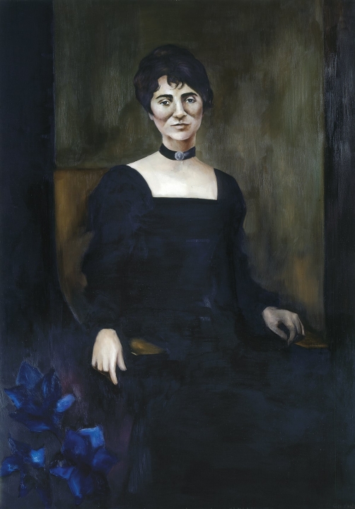 ‘Rosalía de Castro’, de Sofía Gandarias, y su presencia en la colección